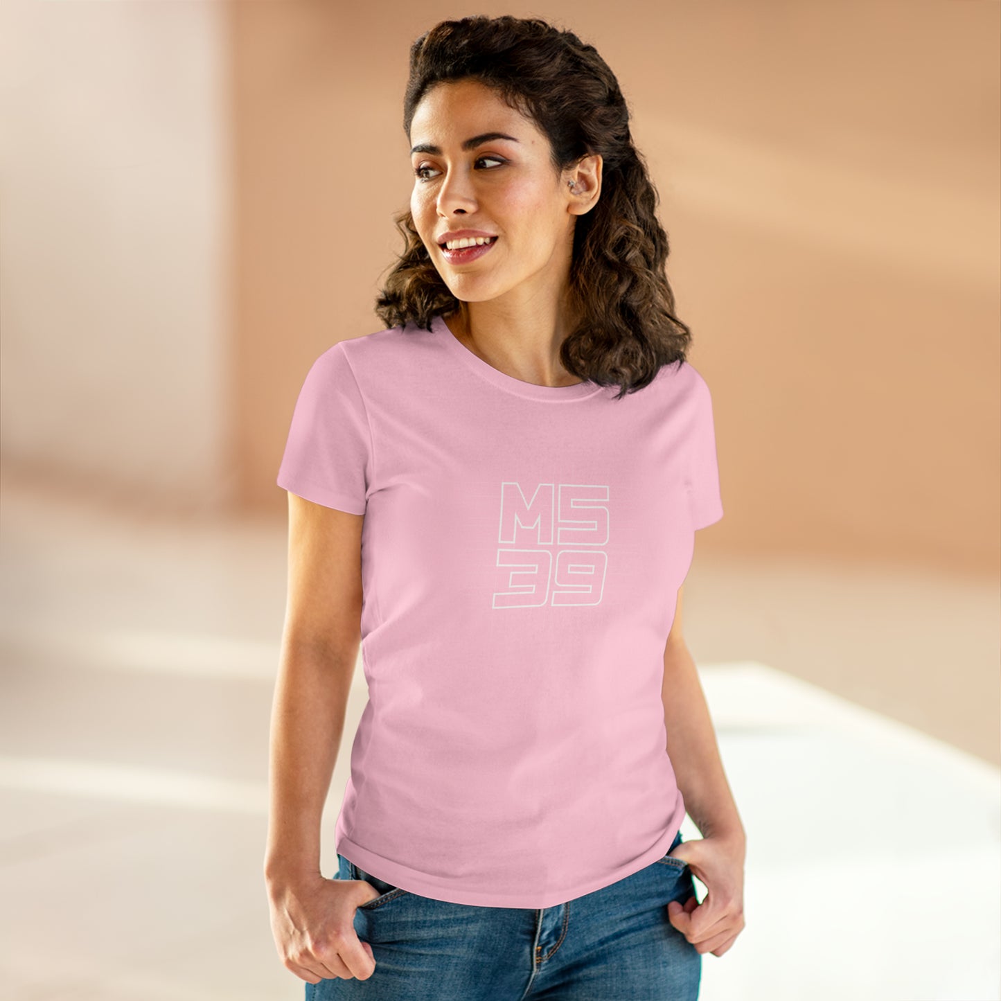 M539 Restorations Blueprint Logo Tee Women