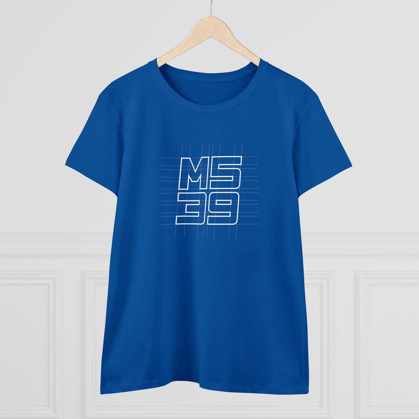 M539 Restorations Blueprint Logo Tee Women