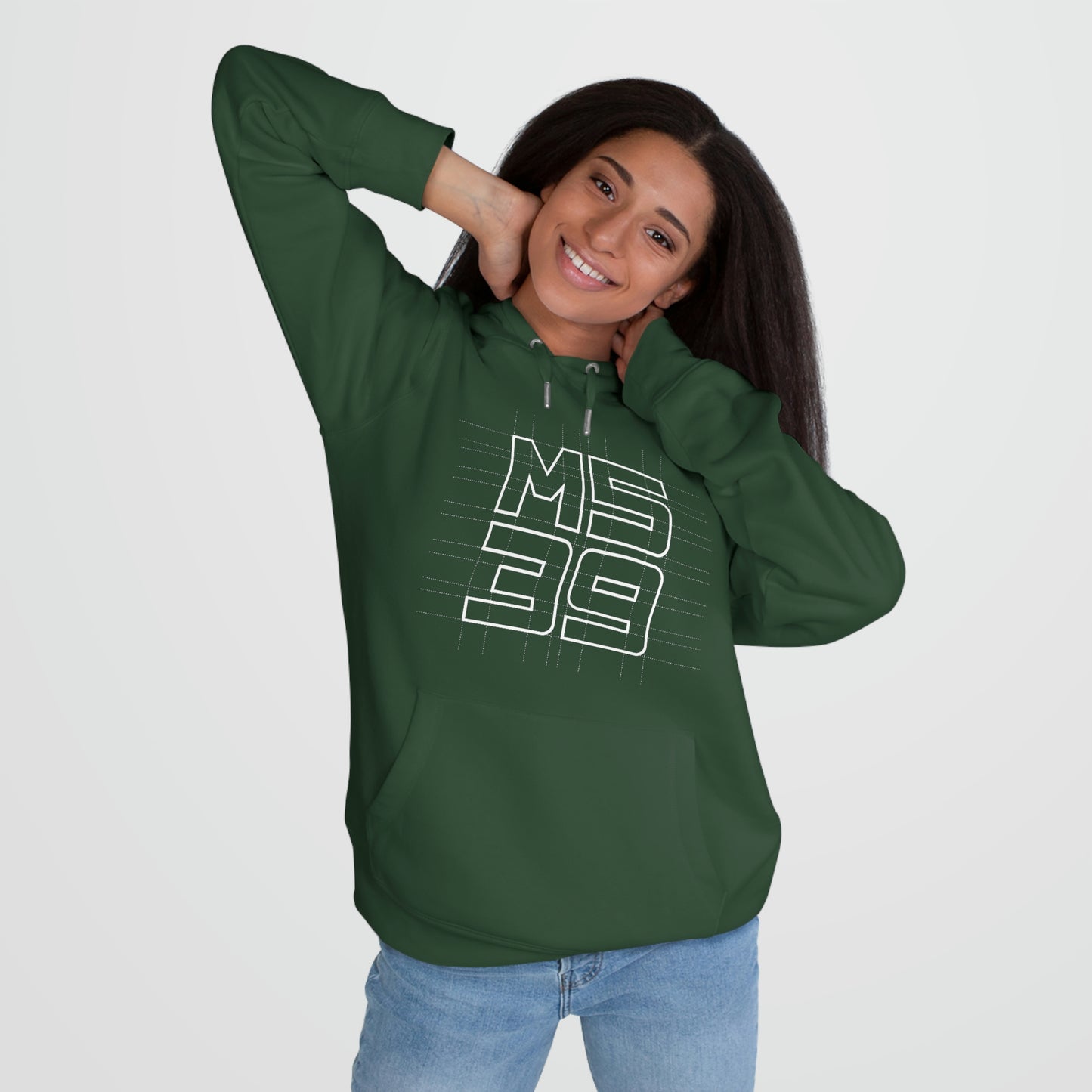 M539 Restorations Logo Blueprint Hoodie