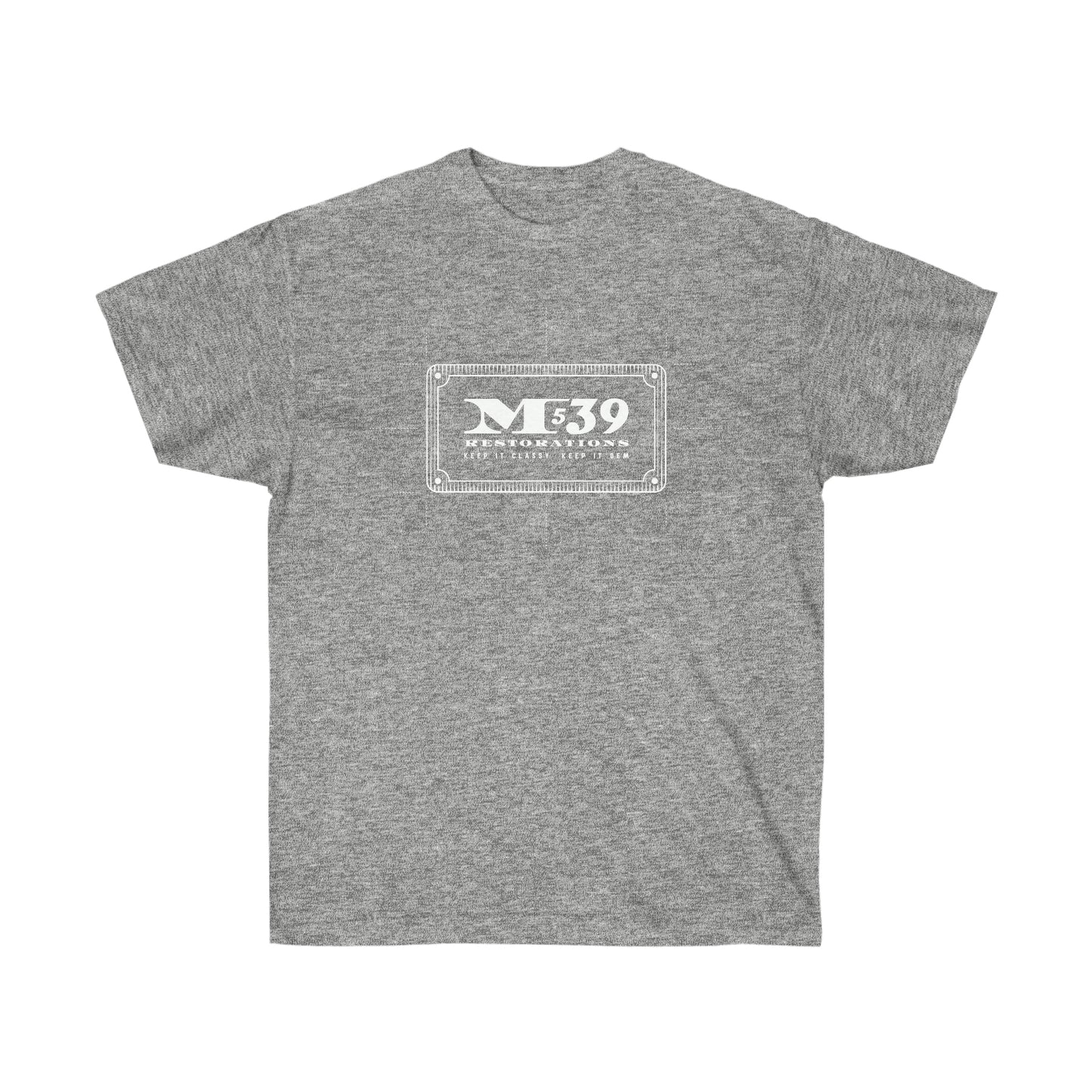 Old Style Typography Logo Tee