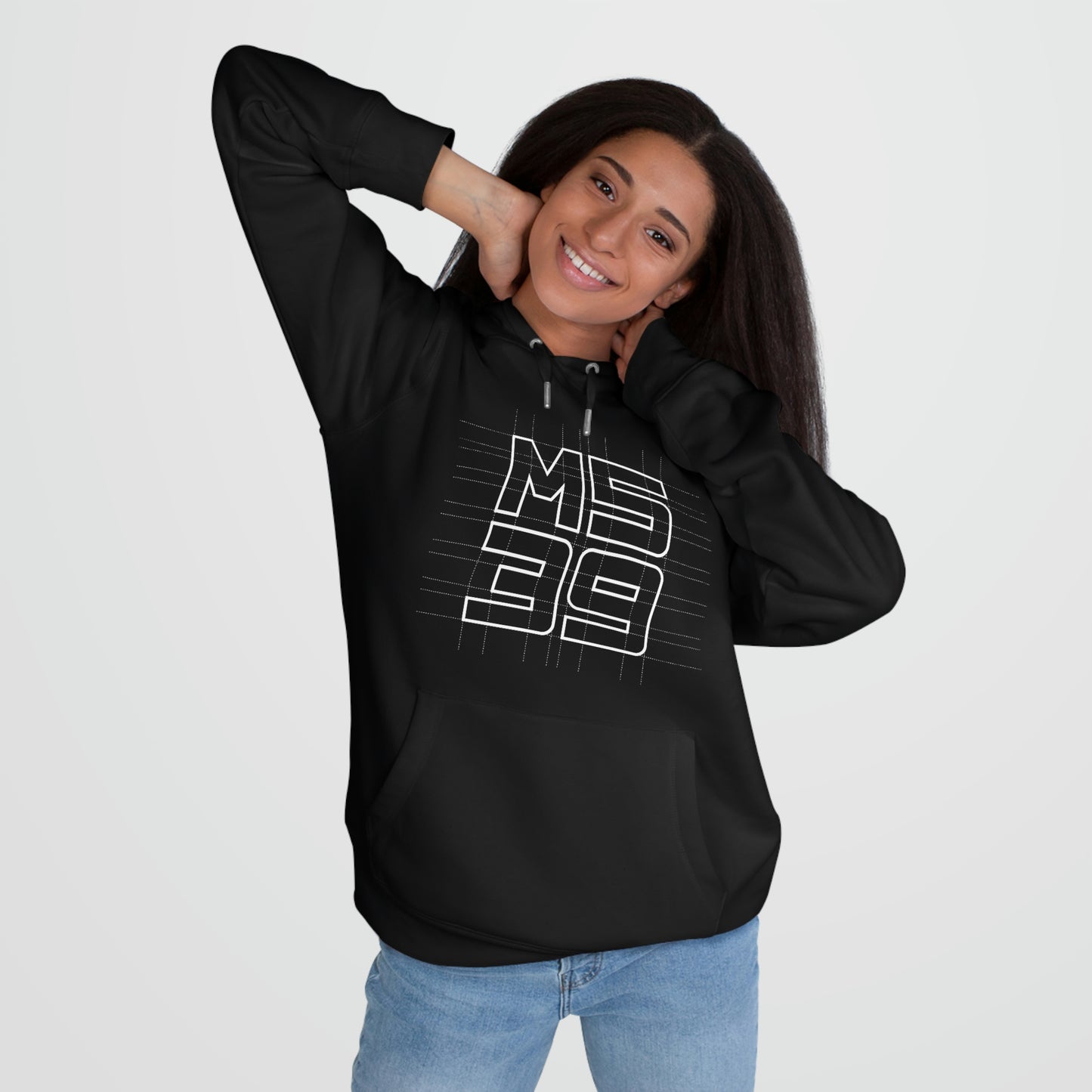 M539 Restorations Logo Blueprint Hoodie