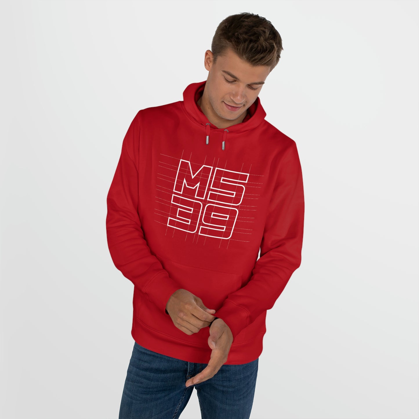 M539 Restorations Logo Blueprint Hoodie