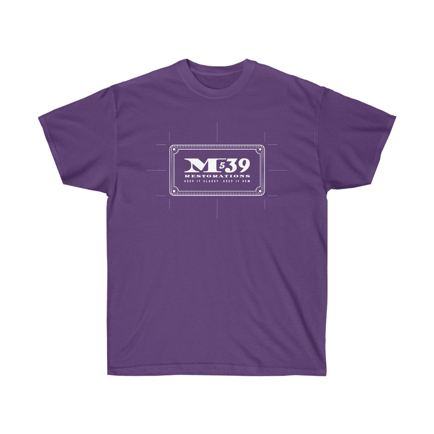 Old Style Typography Logo Tee