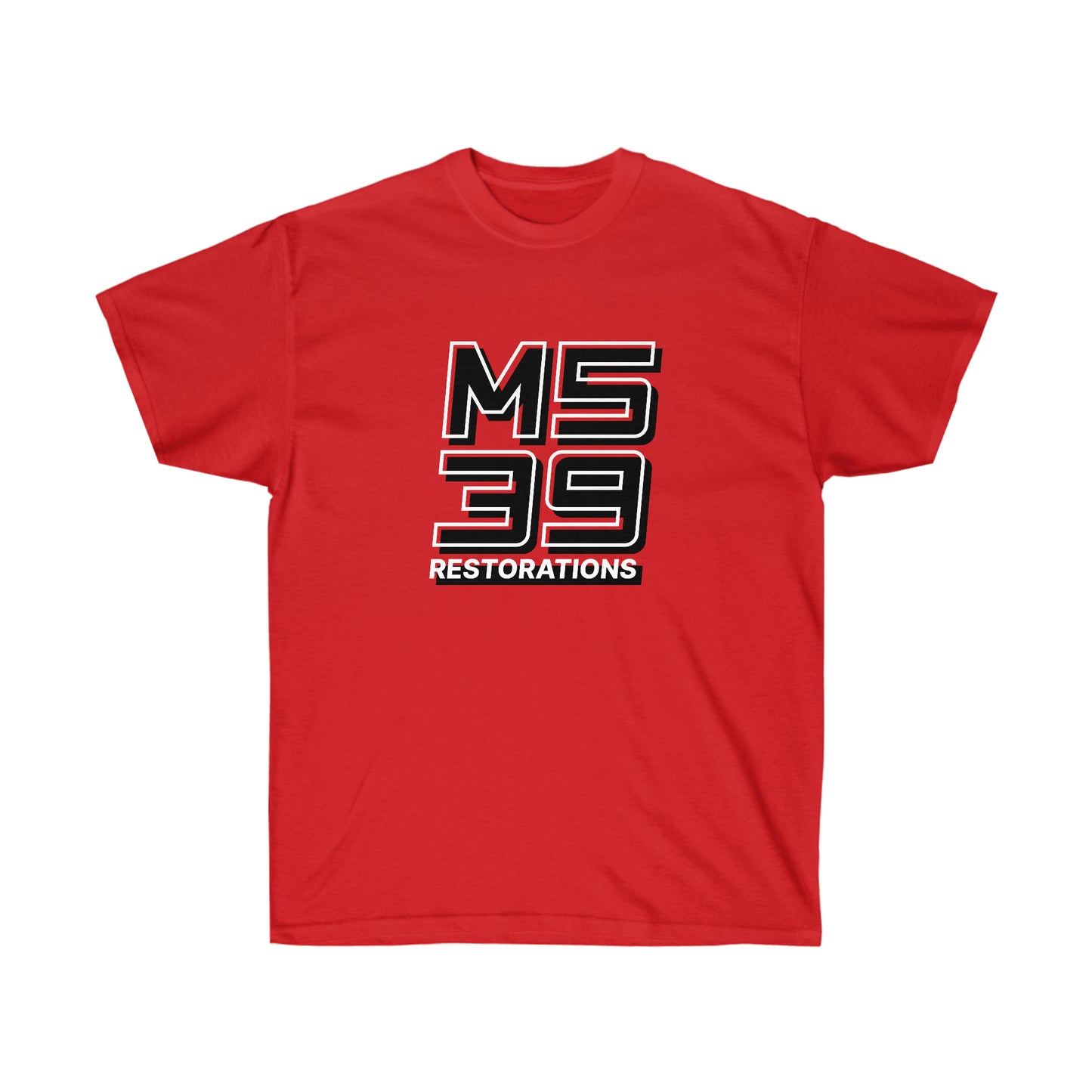 3D Stroke M539 Restorations Logo Tee