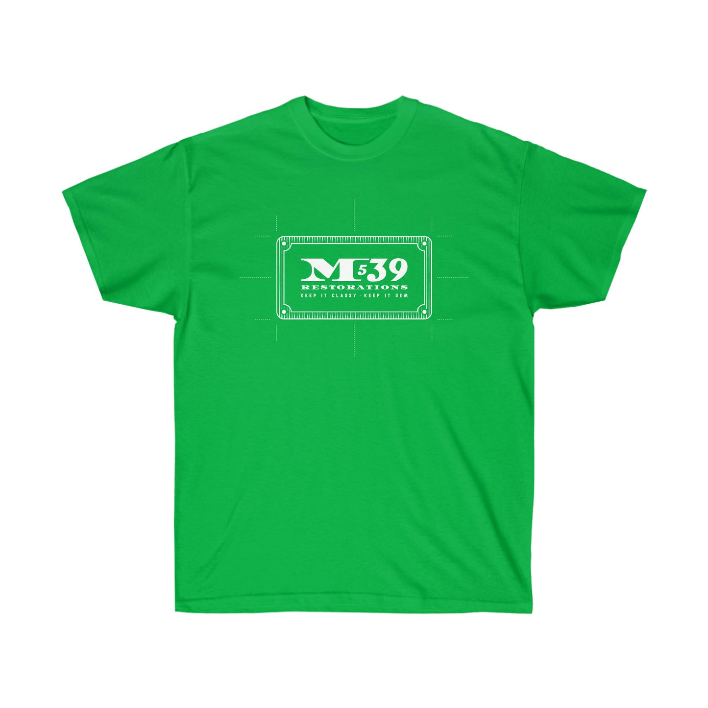 Old Style Typography Logo Tee