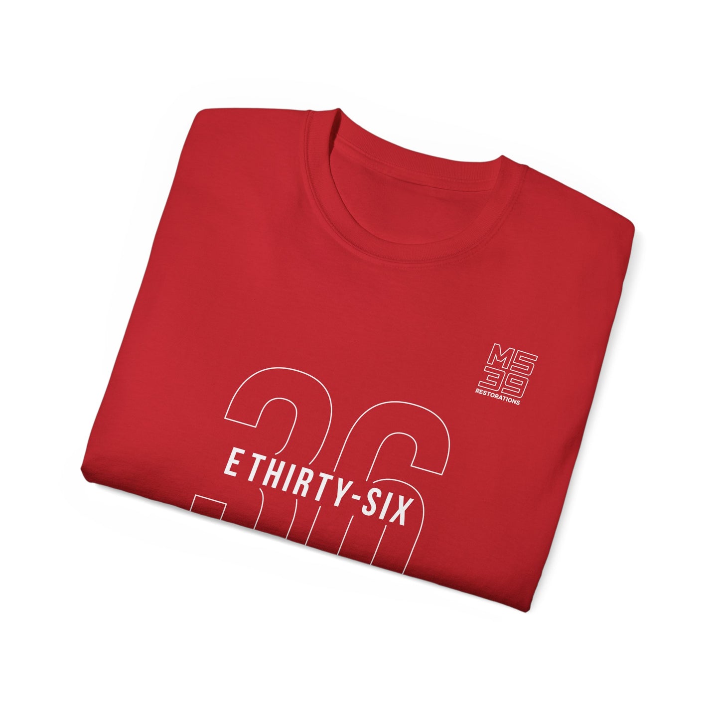 E36 E Thirty-Six Tee