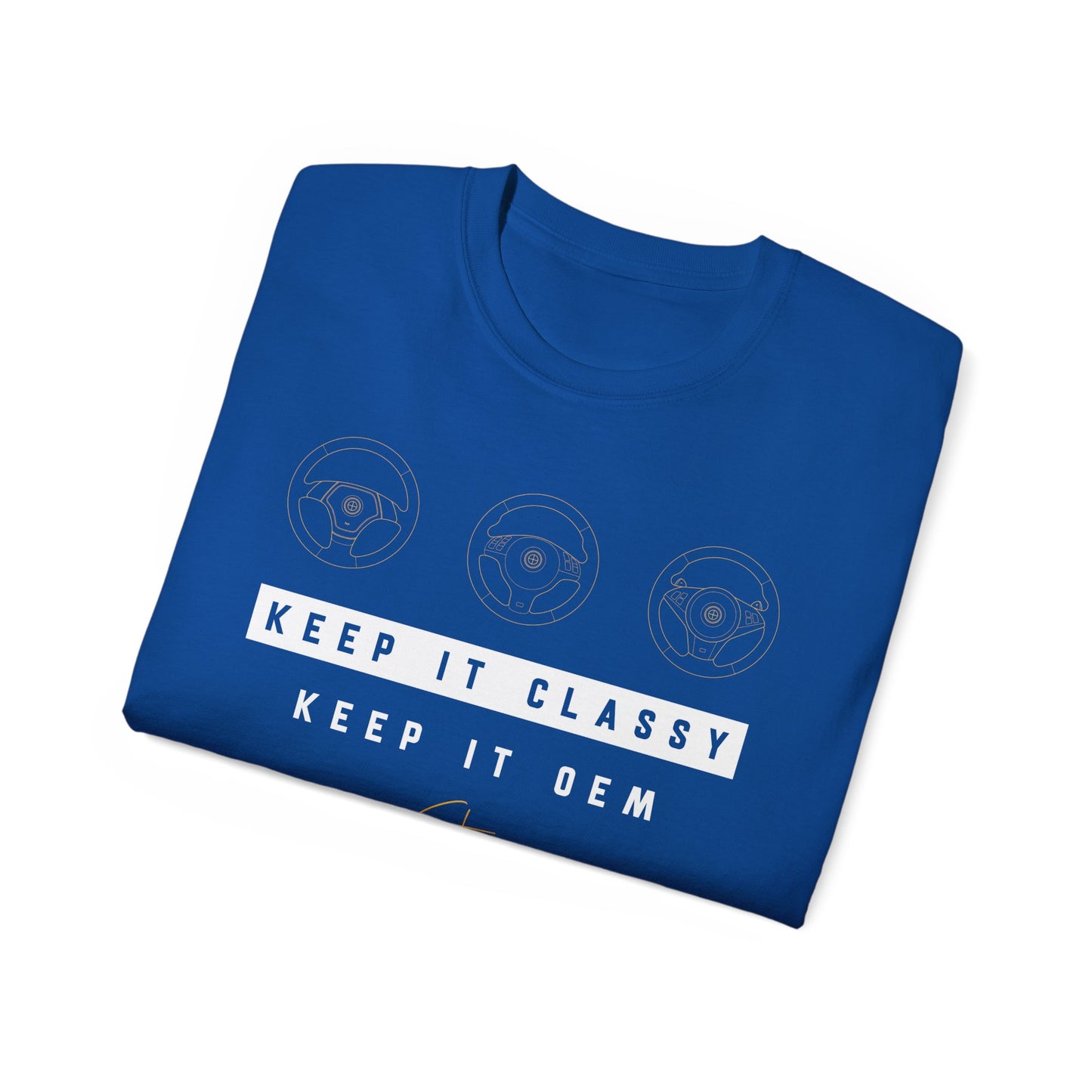 Keep it Classy - E36/E39/E60 Steering Wheel Tee